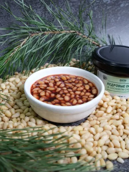 Кедровый орех в Сосновом сиропе, 100 мл