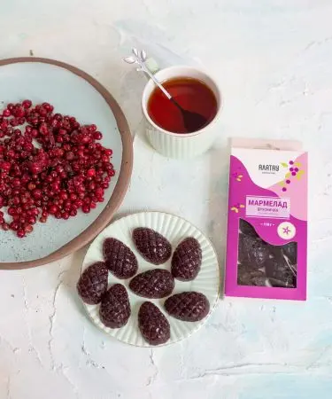 Мармелад ягодный Брусничка, 110 г