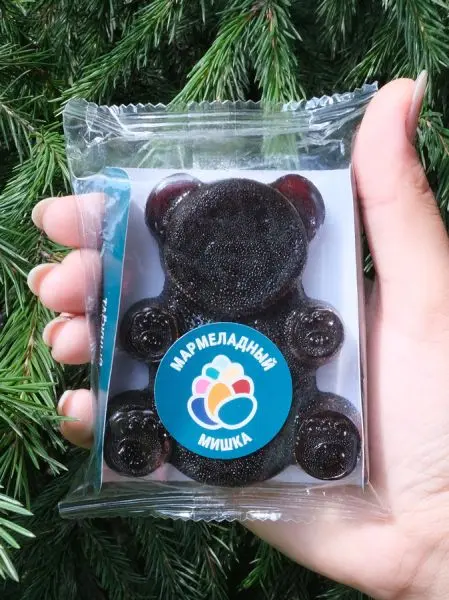 Мармелад сосновый "Мишка" Таёжный на пектине, 90 г