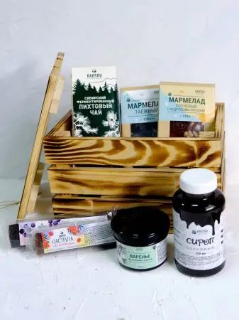 Подарочный набор 7 в 1 в деревянном ящике Подарочный набор 7 в 1 в деревянном ящике