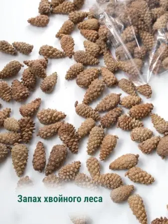 Мульча для сада из шишек целая 500 гр