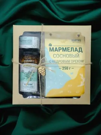 Подарочный набор «Кедровый» 4 в 1 Подарочный набор «Кедровый» 4 в 1