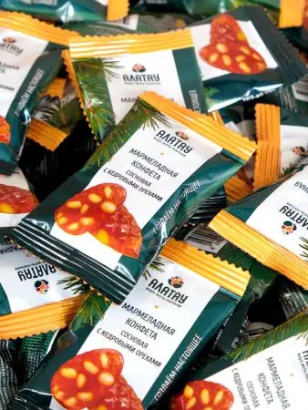 Мармелад сосновый с кедровыми орешками, 1 кг