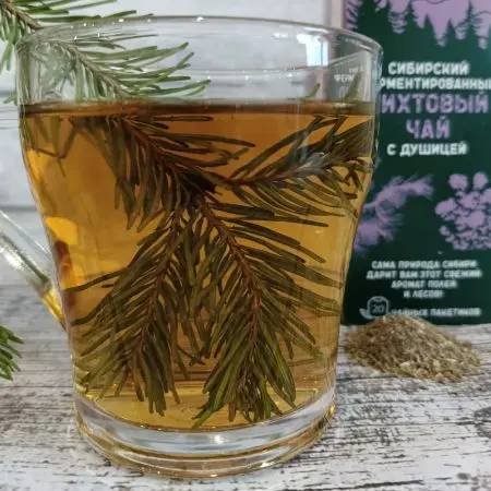 Чай пихтовый с душицей