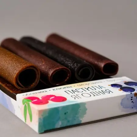 Пастила ягодная ассорти (без сахара) 180 г