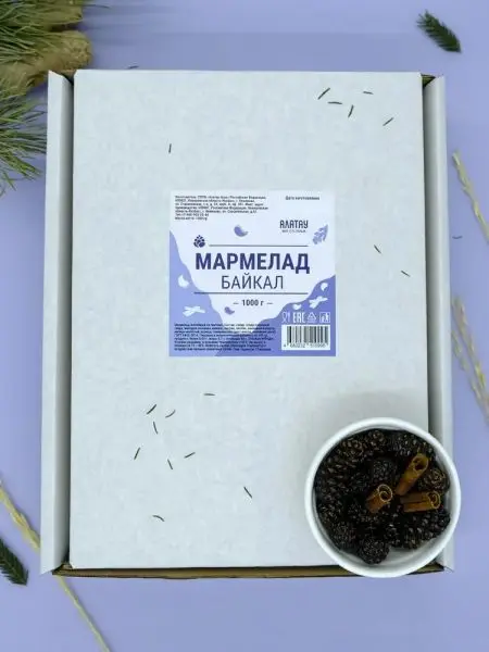 Мармелад сосновый "Байкал", 1 кг