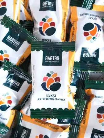 Цукаты сосновые Ассорти 4 вкуса, 600 г