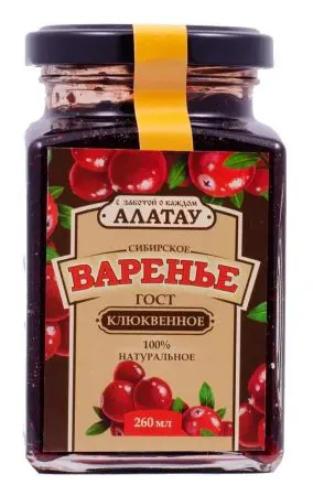 Варенье из Клюквы, 260 мл Варенье из Клюквы, 260 мл
