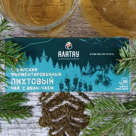 Чай пихтовый с Иван-чаем