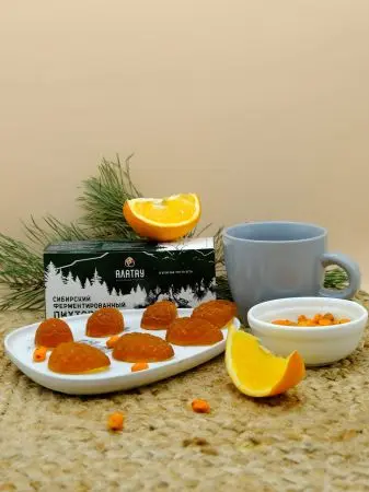 Мармелад фруктовый Апельсиновый, 250 гр