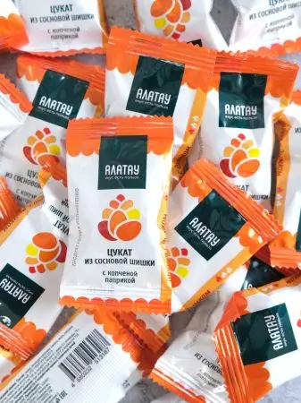 Цукаты сосновые Ассорти 4 вкуса, 600 г