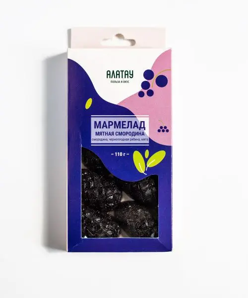 Мармелад ягодный Мятная смородина, 110 г