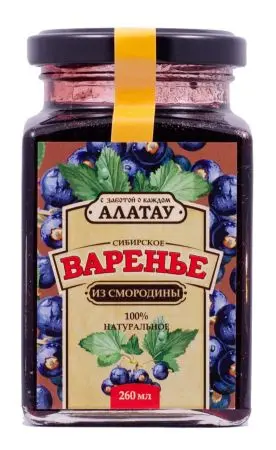 Варенье из Черной смородины, 260 мл Варенье из Черной смородины, 260 мл