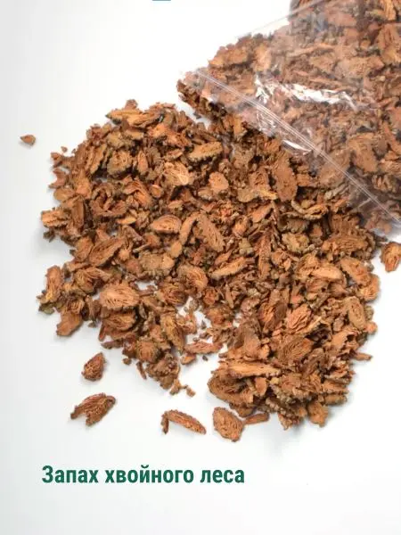 Мульча для комнатных растений из шишек резаных 500 гр