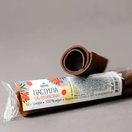 Пастила облепиховая (без сахара) 45 г