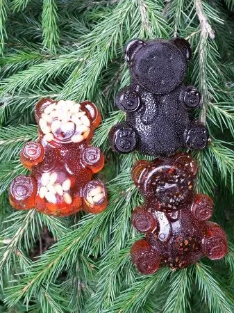 Мармелад сосновый "Мишка" Таёжный на пектине, 90 г