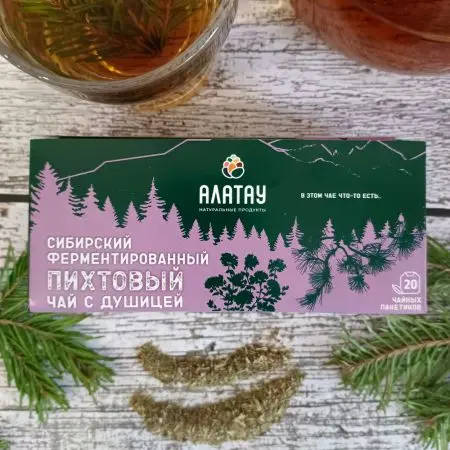 Чай пихтовый с душицей