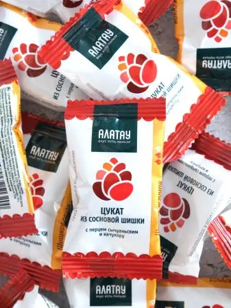 Цукаты сосновые Ассорти 4 вкуса, 600 г