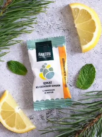 Цукаты сосновые Ассорти 4 вкуса, 600 г