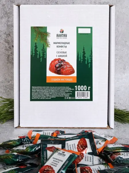 Мармелад с сосновой шишкой, 1 кг